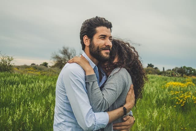 Couple in Piazza del Campo